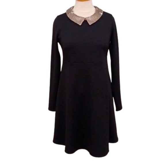 Rachel Zoe for Pea in the Pod Sequin Collar Maternity Dress- Sz. Sm - Picture 3 of 10